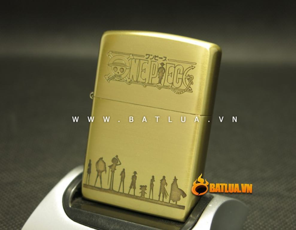 Bật lửa Zippo chính hãng đồng khắc one piece