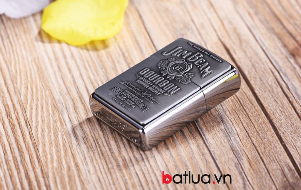 Bật lửa zippo chính hãng nhãn hiệu Jim Beam