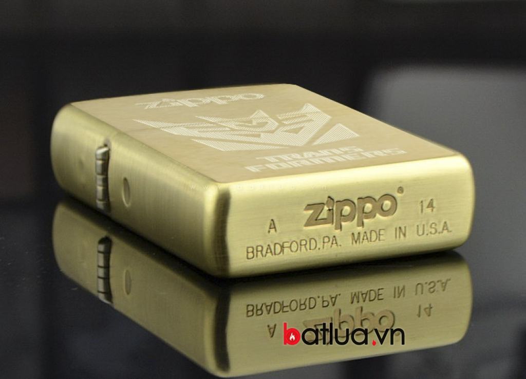 Bật lửa Zippo chính hãng đồng Transformers