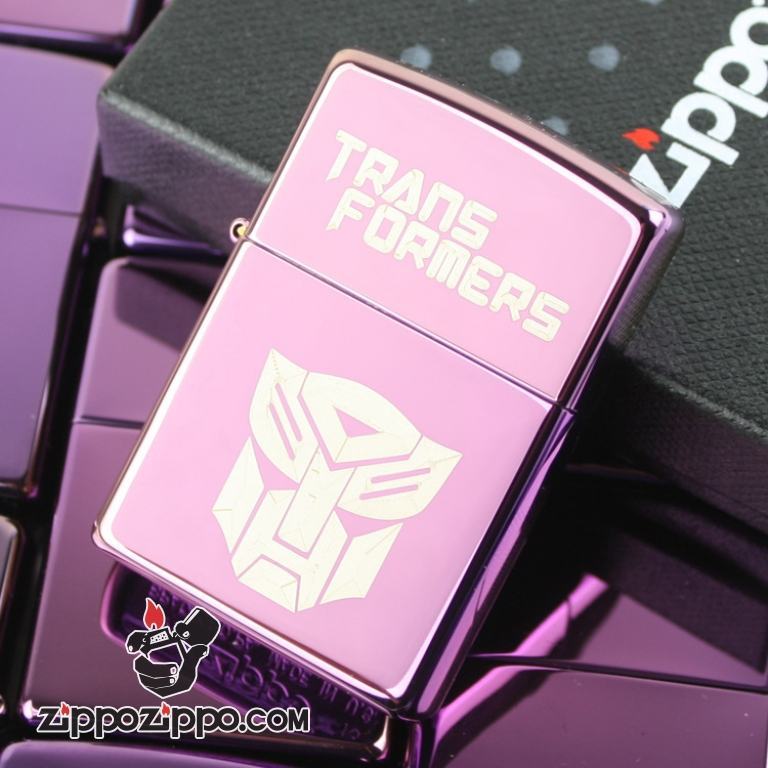 Bật lửa Zippo phiên bản Zibing Transformers Autobot Logo