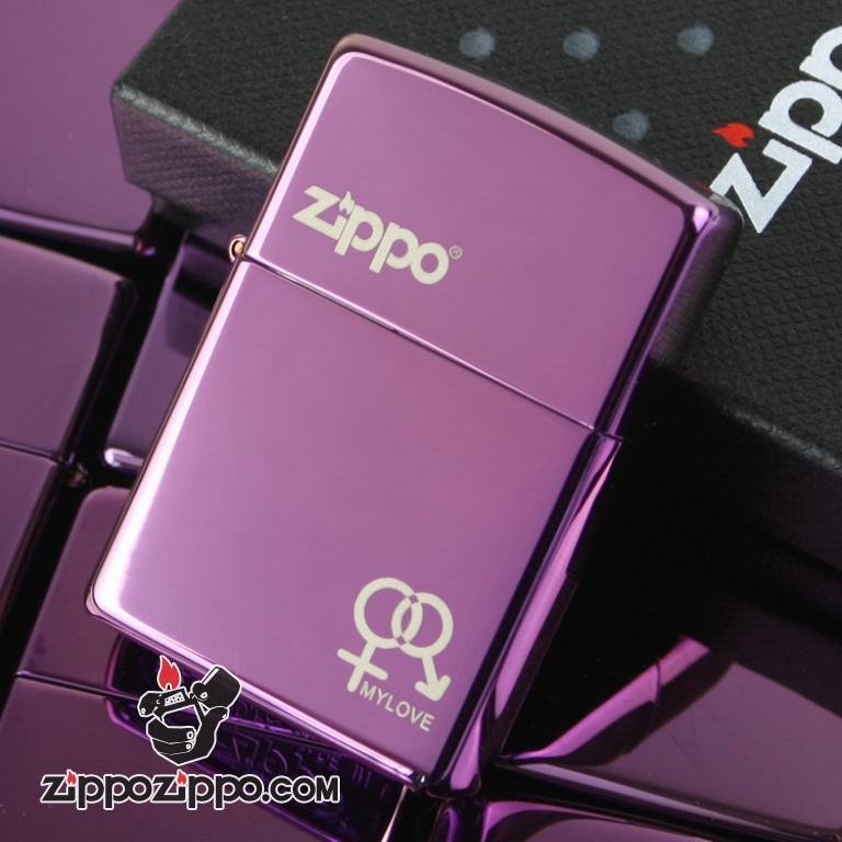 Bật lửa Zippo Zibing Windproof tình yêu