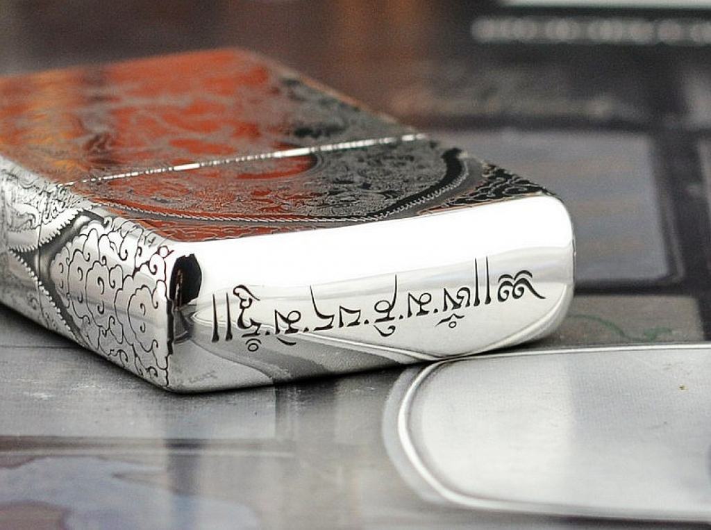 Bật lửa Zippo phiên bản Bạc nguyên khối Goddess of Mercy