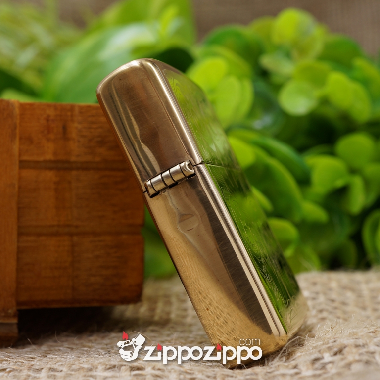 bật lửa zippo đồng khắc cá chép