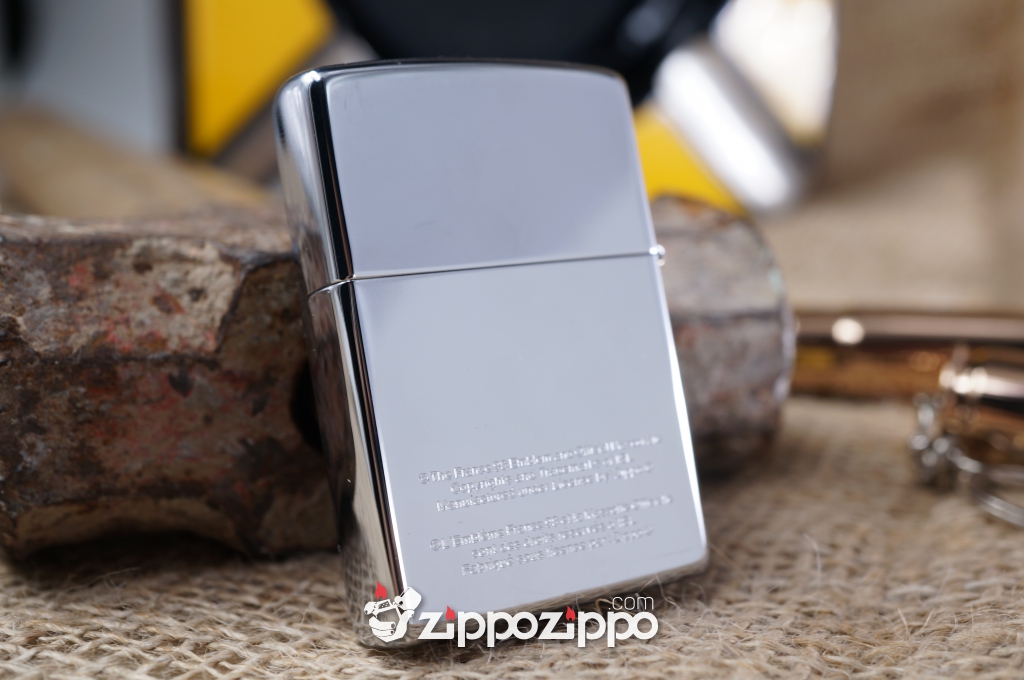 Bật lửa Zippo Cổ Fance 98 ốp nổi ( sản xuất năm 1997)