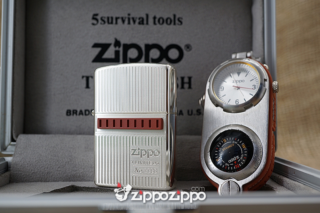 Set Zippo Time Flash -2002