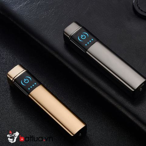 Bật lửa điện Cảm biến LCD 2 tia lửa điện