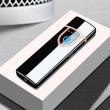 Bật Lửa Điện Sạc USB Màu Đen Bóng Sang Trọng
