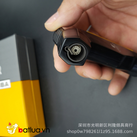 Bật Lửa Khò Xì Gà 1 Tia Cohiba COB SÚNG Chính Hãng