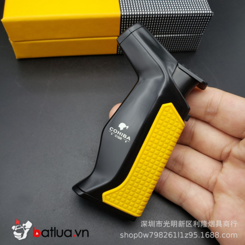 Bật Lửa Khò Xì Gà 1 Tia Cohiba COB SÚNG Chính Hãng