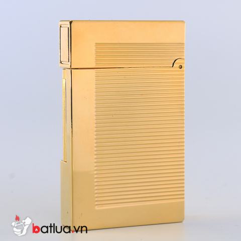 Bật lửa St.Dupont mầu vàng khắc họa tiết tinh xảo Mẫu 100