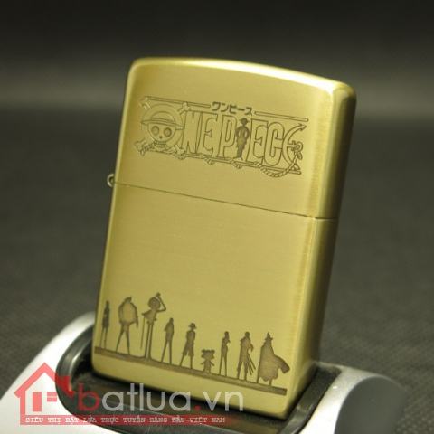 Bật lửa Zippo chính hãng đồng khắc one piece