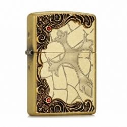 Bật lửa Zippo đồng khắc thánh giá họa tiết nổi - Mã SP: ZPC0457-T