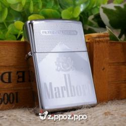 bật lửa zippo khắc hình marlboro - Mã SP: ZPC1448