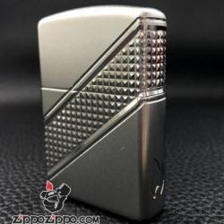 Bật lửa Zippo nguyên khối vát chéo hai mặt giới hạn - Mã SP: ZPC0906