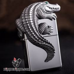 Bật lửa Zippo phiên bản cá sấu Limited 500 - Mã SP: ZPC0990