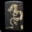 Bật lửa Zippo phiên bản màu đen nứt sơn The Dragon