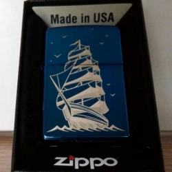 Bật lửa Zippo phiên bản Original in mô hình chiếc thuyền - Mã SP: ZPC0610