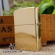 bật lửa zippo vàng bóng khắc Logo USA