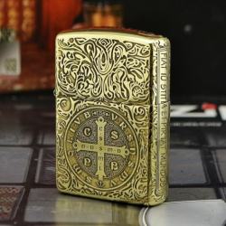 Zippo Chính Hãng Đồng Khăc Nổi Constantine Phiên Bản 254B - Mã SP: ZPC1161-254B